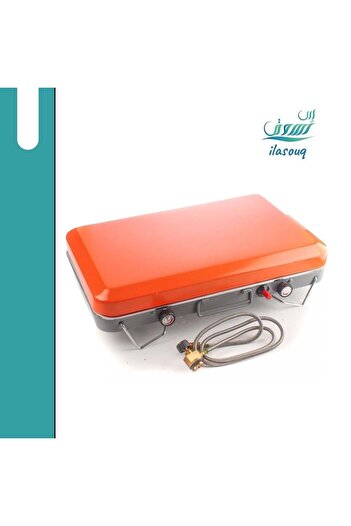 DLC Portable Double Burner Gas Stove for Trips from