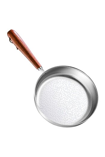 Generic 12CM Nonstick Mini Frying Pan for Eggs and Pancakes, Small Portable Skillet with Handle, Ideal for