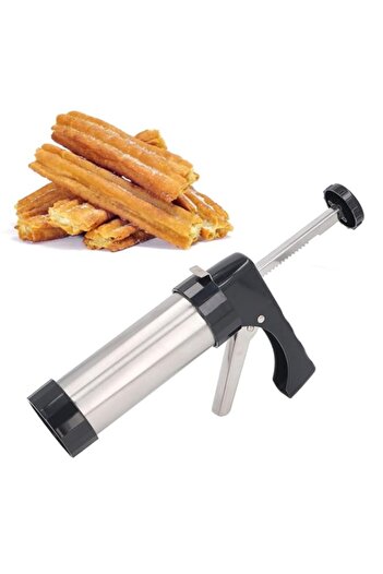 Generic Cookie Press Kit, Cookie Press Decorating Kit Stainless Steel Maker for DIY Biscuit Cake Dessert Ma