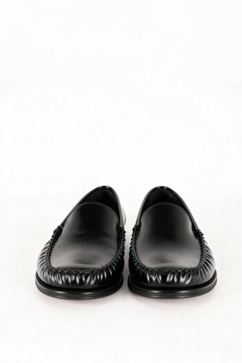 GIESTO Classic Loafer Black Shoes