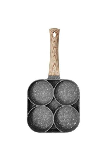 Generic Egg Cooker Frying Pan, 4-Cup Non-Stick Aluminum Alloy, Omelette, Pancake, Poacher, Scones & Ham, Fl