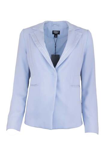 ONLY Jacket Classic Blue - L, Blue, 100% polyester
