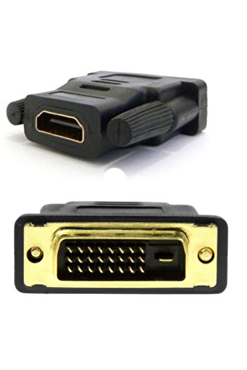 nelbo DVI to HDMI adapter, male-female shielded, gold-plated connectors, high quality