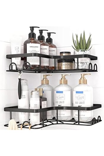 Generic Corner Shower Caddy - 2 Pack, Adhesive Shower Organizers, Rustproof Stainless Steel Shower Shelves