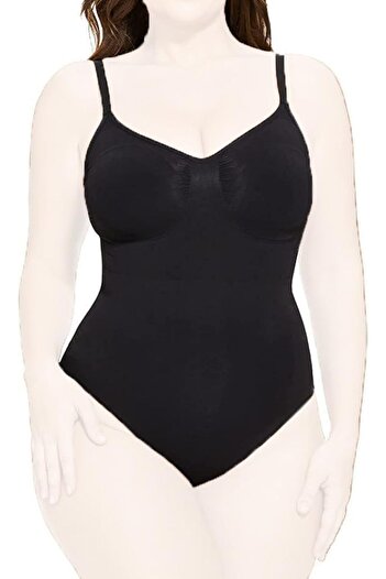 AZONEE Women Bodysuit Tummy Control Shapewear Seamless Sculpting Body Shaper Thong Adjustable Straps