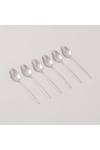 Pentola stainless steel tea spoon set 6pcs with mirror polish 2.5mm