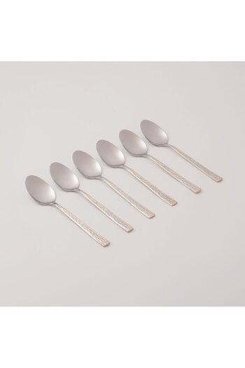 Pentola stainless steel dinner spoon set 6pcs with mirror polish 3mm