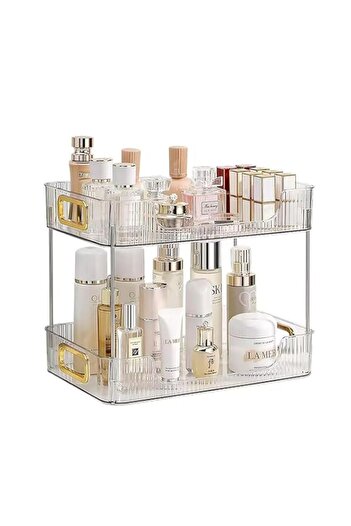 Generic U-HOOME Bathroom Counter Organizer and Storage, Shelf Organizer for Cosmetics, Skincare, Makeup and