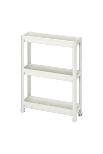 Generic LUKADAH Premium Quality Shower Caddy Corner Shelves Bathroom Shelving Unit Plastic Shelf Kitchen Ba