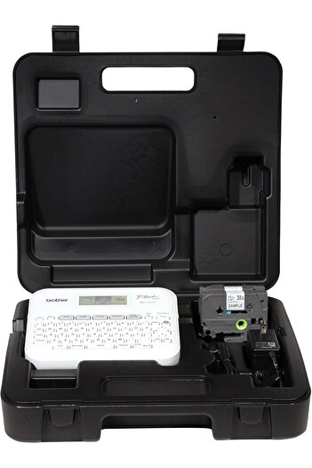 Brother جهاز P-Touch PT-D410VP لطباعة الملصقات المتقدمة للمنزل/المكتب