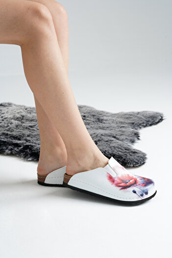 DOGİYE 6310 Carnation Printed Sabo Slippers