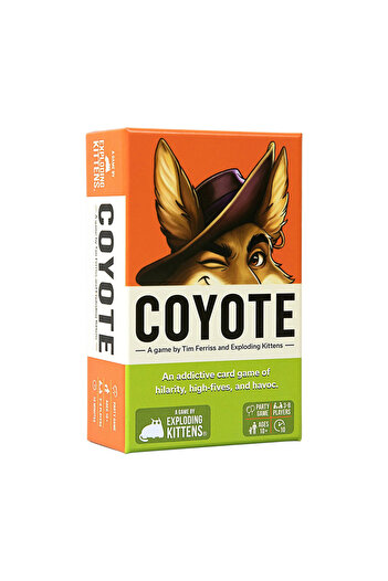 Choice Default Coyote Card Game Fun Adult Party Board Game with 36 Cards Family Friends Strategy Bluffing G