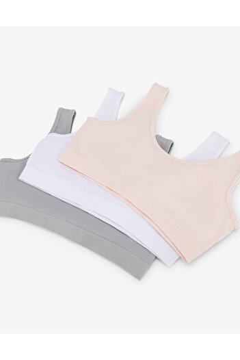 Nayomi Dream Seamless Padded Croptops (Pack Of 3)