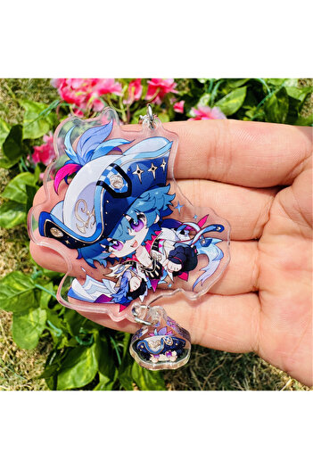 Choice 6 Game Wuthering Waves Brant Phrolova Cartethyia Carlotta Montelli Cosplay Costumes Anime Key Chain.