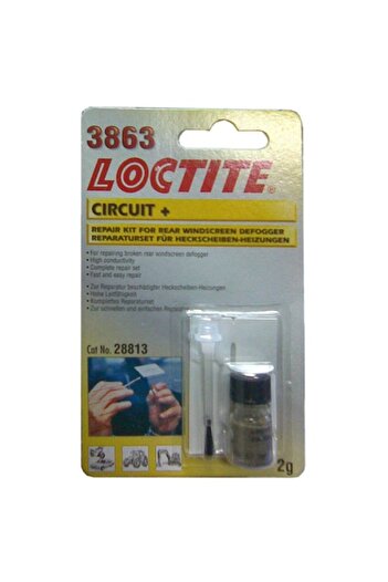 LOCTİTE 3863 Circuit+ solution for repairing rear window defogger circuit, 2 gr