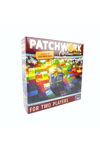 Choice WHITE New Patchwork Christmas Board Game for Two Players Funny Party Games Paper Cards English Versi