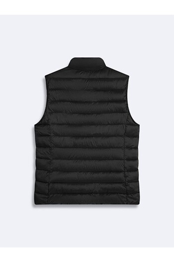 Ltb Lightly Padded Black Vest with Zipper