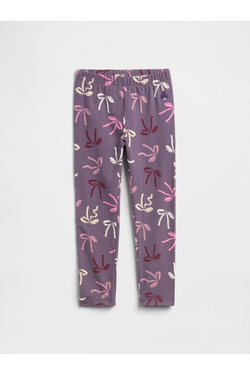 GAP Kız Bebek Mor Pull-On Stretch Jersey Tayt