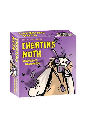 Choice Cheating Moth Cheating Moth Card Game Family Bluffing Strategy with Poker Elements for Ages 8 and Up