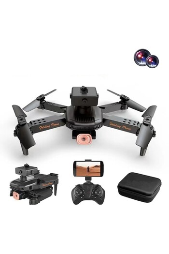 UNİBOX Mini Drone, 1080P HD Video Camera, Altitude Hold, Complete Set, Dimensions 13.5x11x5.5 cm