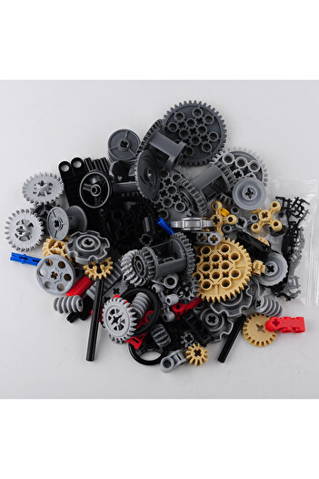 Choice مجموعة مكونة من 116 قطعة من عمود التروس، قطع غيار MOC Technology Blocks 9686، عمود تروس متعدد الأنماط، محور متقاطع، خلط