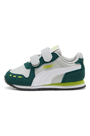 Puma Cabana Racer SL 20 V Inf -Cool Light Gray-PUMA White-Dark Myrtle-Lime Smash