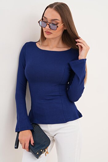 ŞİMAL Women's Spanish Sleeve Flounce Blouse 255336 -