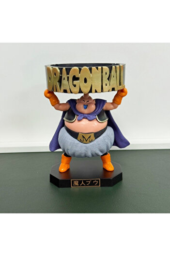 BANDAI Majin Buu 13cm/5.12in Anime Dragon Ball Z Figure Ashtray Majin Buu Action Figures Pvc Statue Desktop