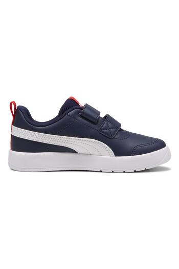 Puma Courtflex V3 V PS -PUMA Navy-PUMA White-PUMA Red