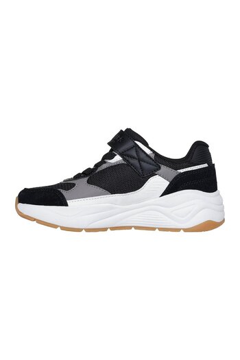 SKECHERS NOVA JOGGER-BLACK WHITE GRAY