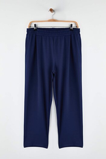 Trendyol Curve Indigo Морква/Carrot Fit Зі шнурком Великий розмір Спортивні штани TBBAW26AJ00008