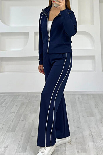 Velista Σετ φόρμας Modal Fabric Stripe