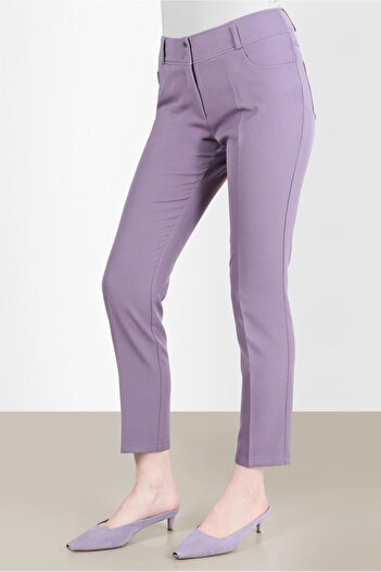 Alvina Pipe-Style Pants 70350
