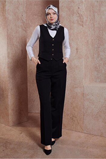 Alvina 44455 Model Vest Trousers Set
