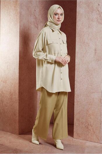 Alvina Shirt Collar Tunic 45069