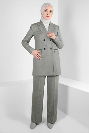 Alvina KRUVAZE COLLAR TROUSERS SUIT 30400