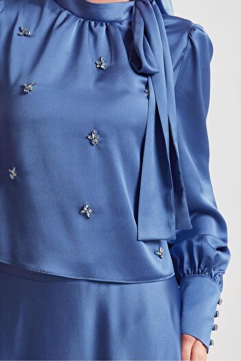 Alvina Skirt Satin Suit 45561