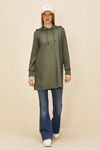 Alvina Hooded Sweatshirt Tunic 45181