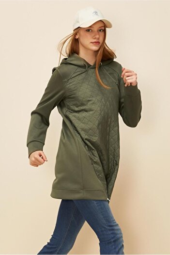 Alvina Hooded Sweatshirt Tunic 45181