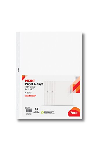 Noki Bag File Eco A4 10 Pack of 100