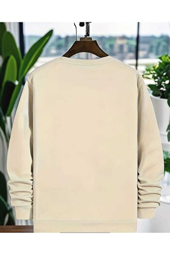 ORVIO Group Smile Patterned Sweatshirt