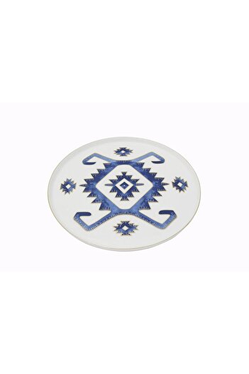 Porland Arabesque Desen5 Flat Plate 27cm
