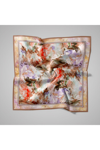 PİRAMİT Natural Patterned Scarf