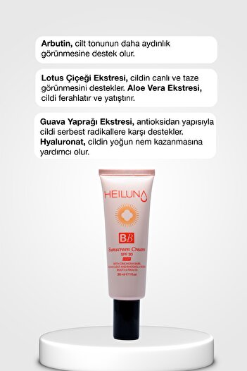Heiluna Spf 30 Güneş Korumalı Bb Krem Light