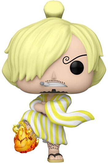 Funko Pop! Animation: One Piece - Vinsmoke Sanji - Sangoro - (Wano) - Collectable Vinyl Figure - Gif