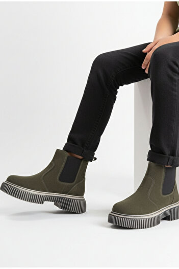 Moda Lime Unisex Αντιολισθητικές και ελαφριές σόλες από σουέτ Εύκολη χρήση Ανθεκτικές στο κρύο Παιδικές χειμερινές μπότες