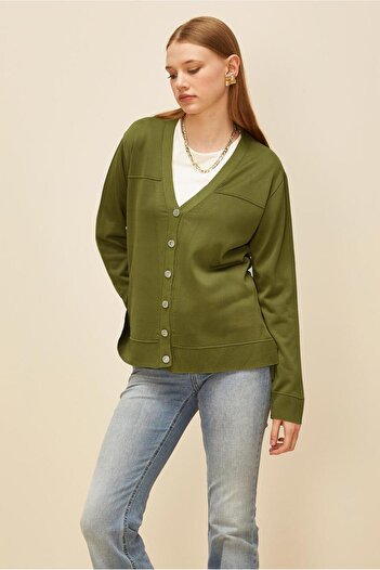 Alvina Buttoned Knitwear Cardigan 45895