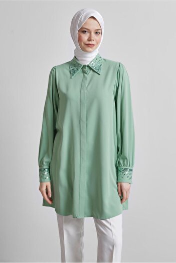 Alvina Pul Printed Shirt Tunic 45320