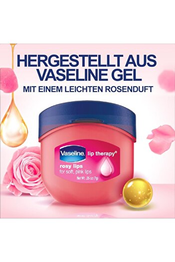 Vaseline Rosy Lip Therapy 0.25oz