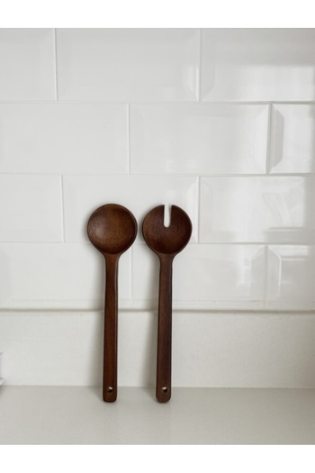 magical dreams Set of 2 Wooden Spoons, Salad Serving Spoon